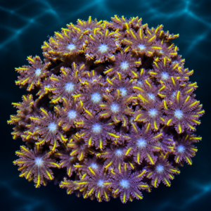 Orange Tipped Clove Polyps – Soft Coral Frag
