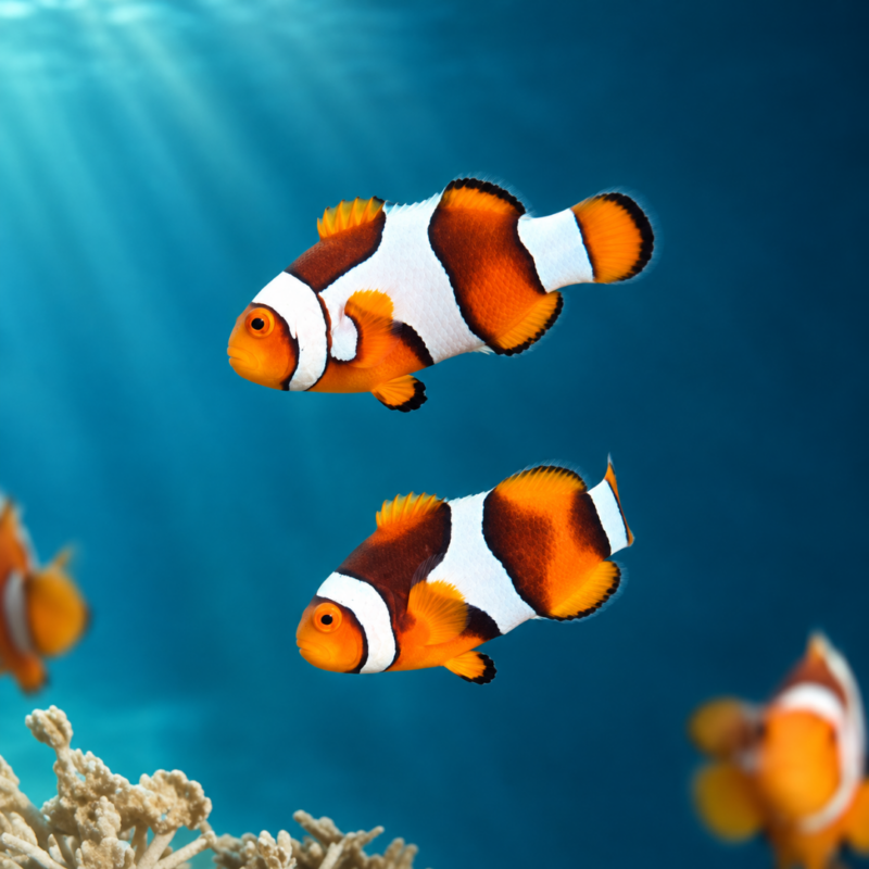 merlin_ai_2026-09-20T20_21_40.860611 Captive-Bred Designer Percula Clownfish (Assorted) (Amphiprion percula)